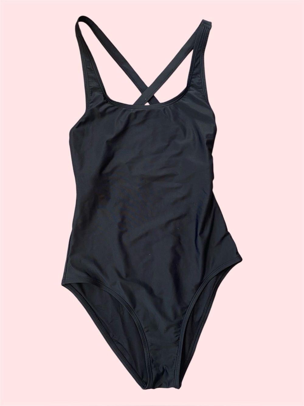 Quince Italian Cross-Back Women's One-Piece Swimsuit